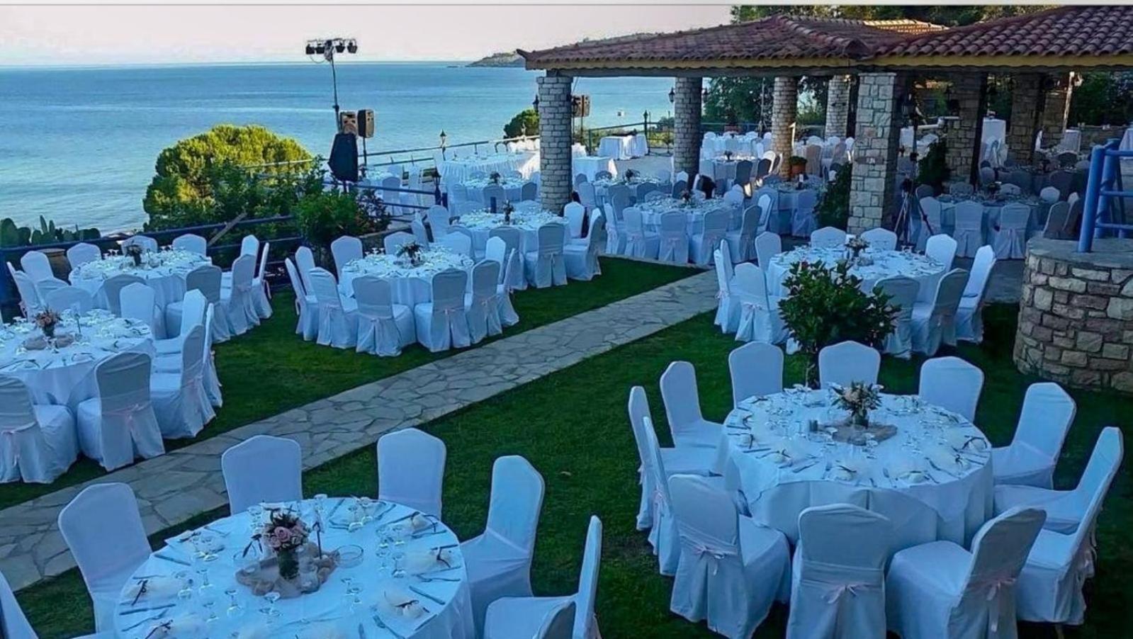 De La Plage Hotel Koroni Exterior foto