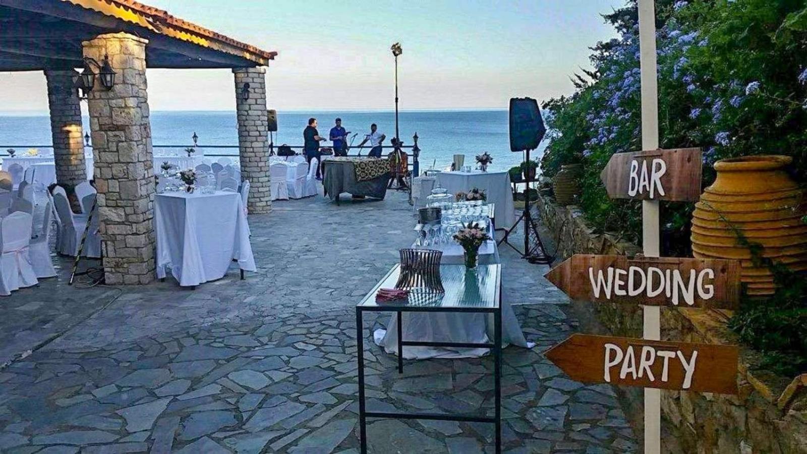 De La Plage Hotel Koroni Exterior foto