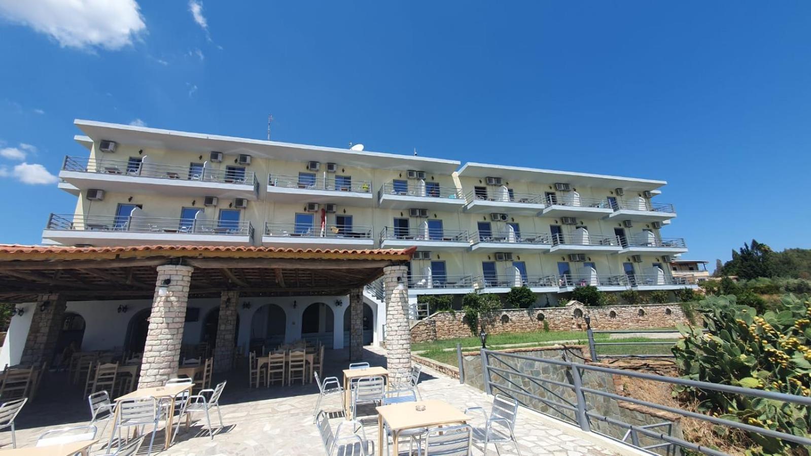De La Plage Hotel Koroni Exterior foto