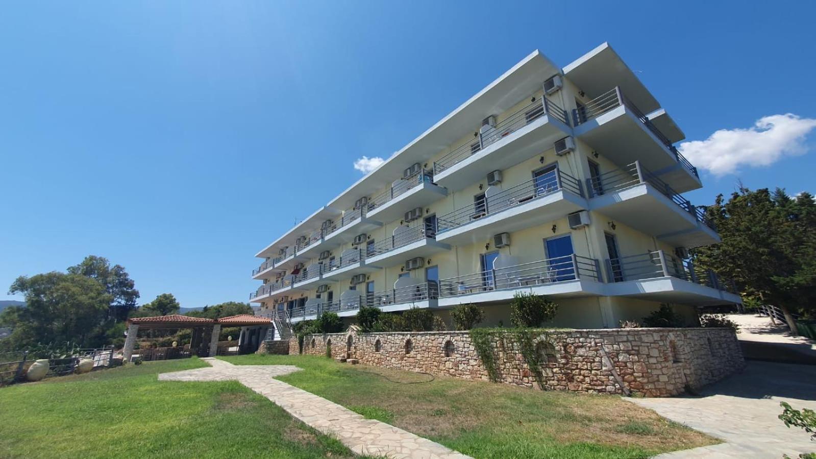 De La Plage Hotel Koroni Exterior foto