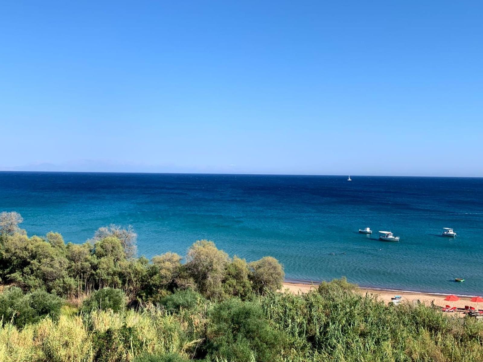 De La Plage Hotel Koroni Exterior foto