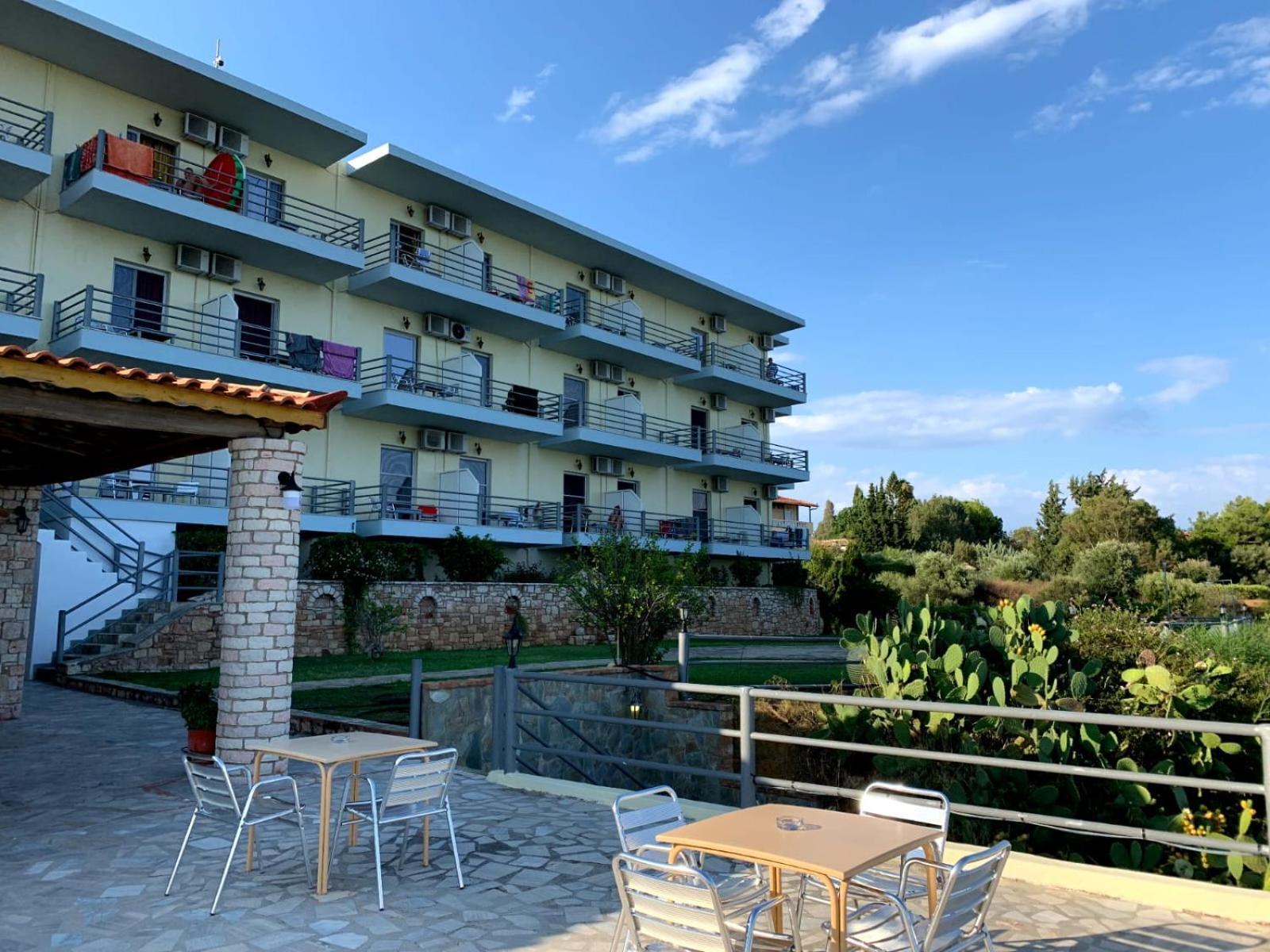 De La Plage Hotel Koroni Exterior foto