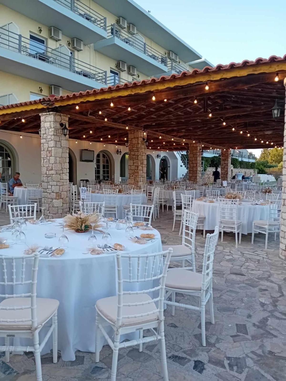 De La Plage Hotel Koroni Exterior foto