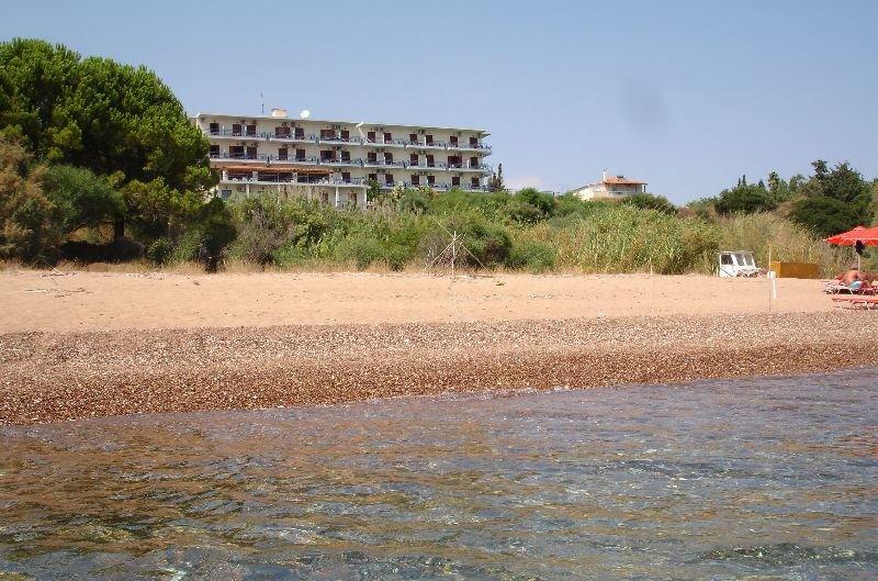 De La Plage Hotel Koroni Exterior foto