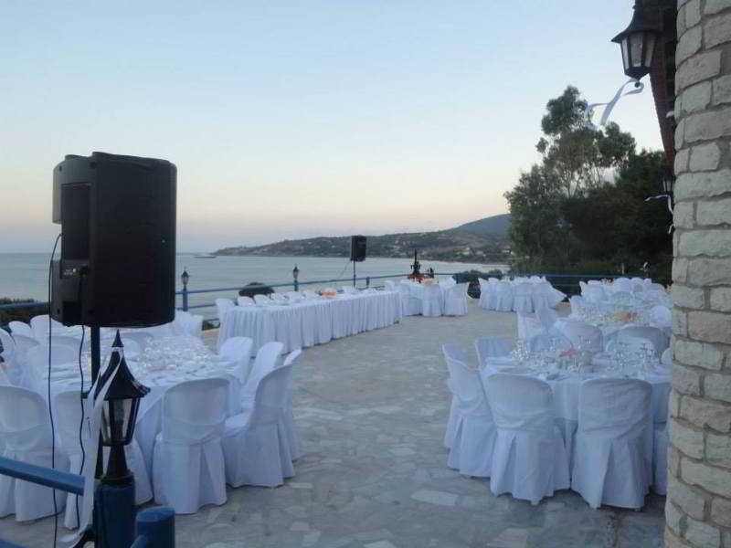 De La Plage Hotel Koroni Exterior foto